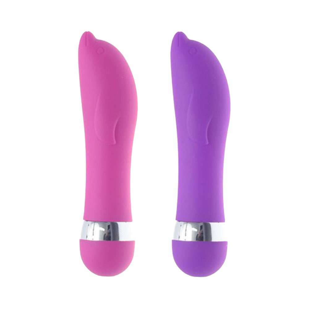 Vibrador Ponto G em formato Golfinho Multivelocidades