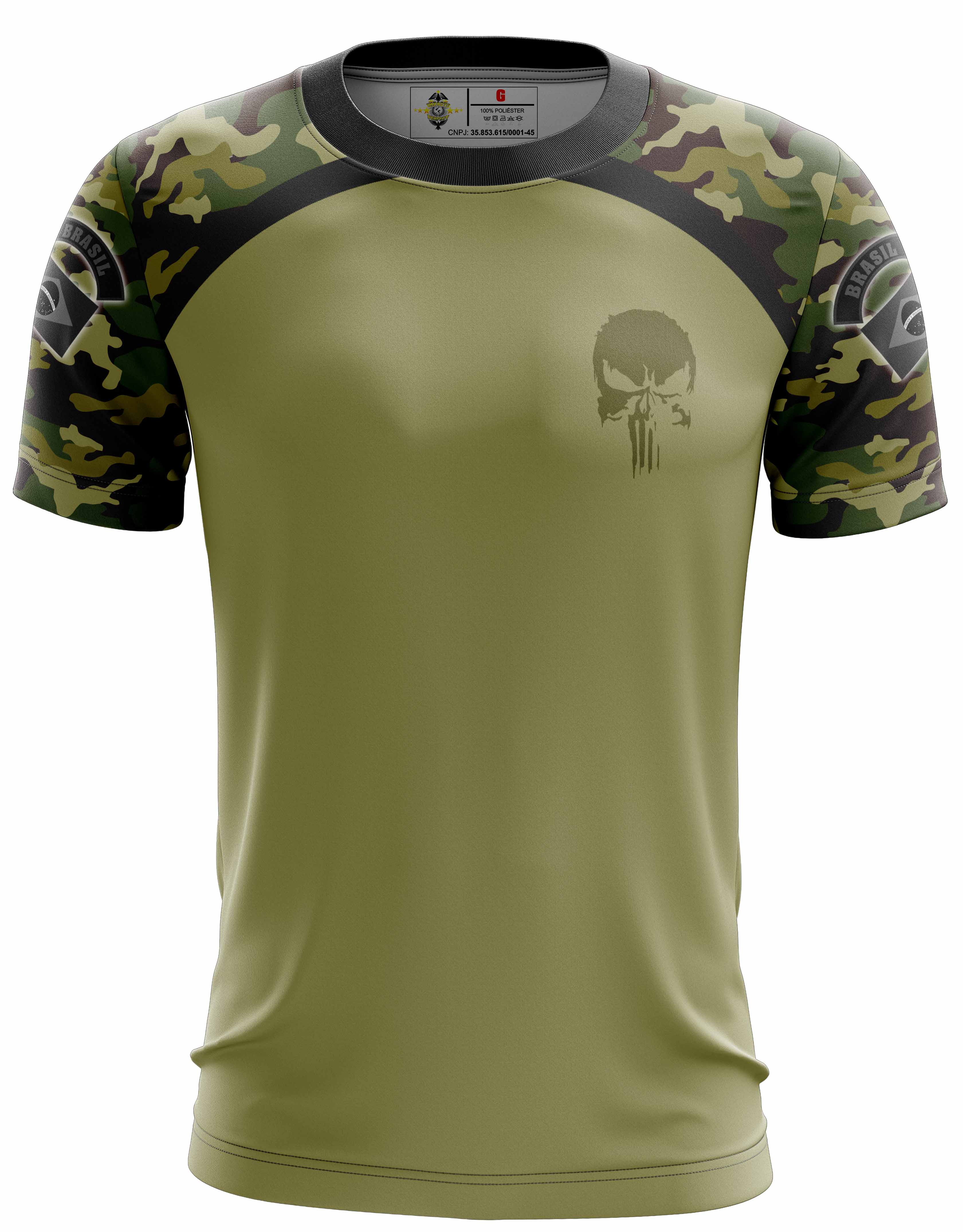 Camiseta Camisa Policia Federal (uso Liberado)