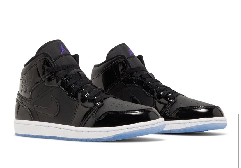 Air Jordan 1 Mid SE Space Jam Preto