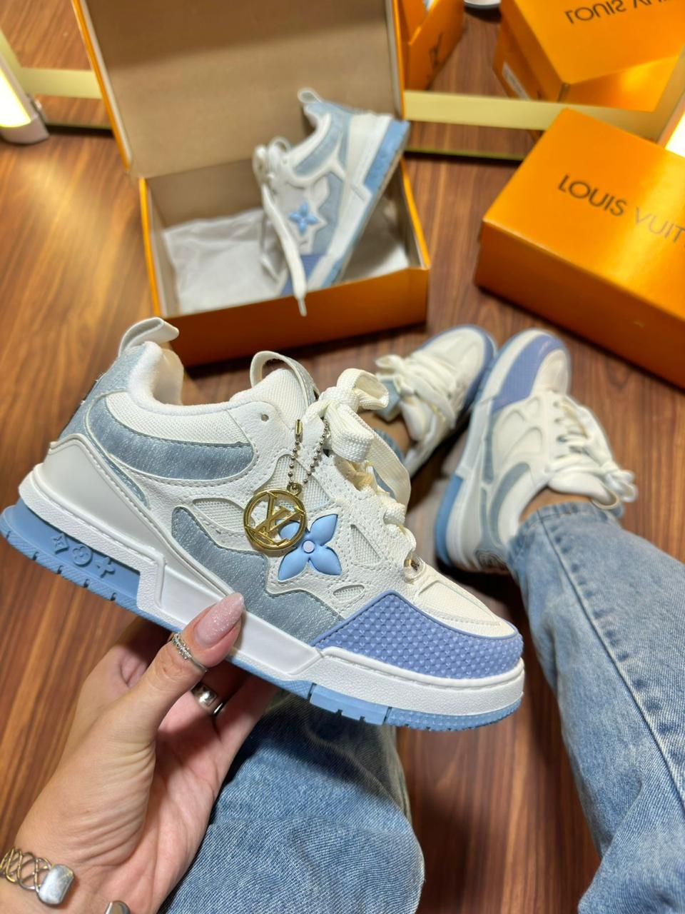 Louis Vuitton LV Skate Blue White