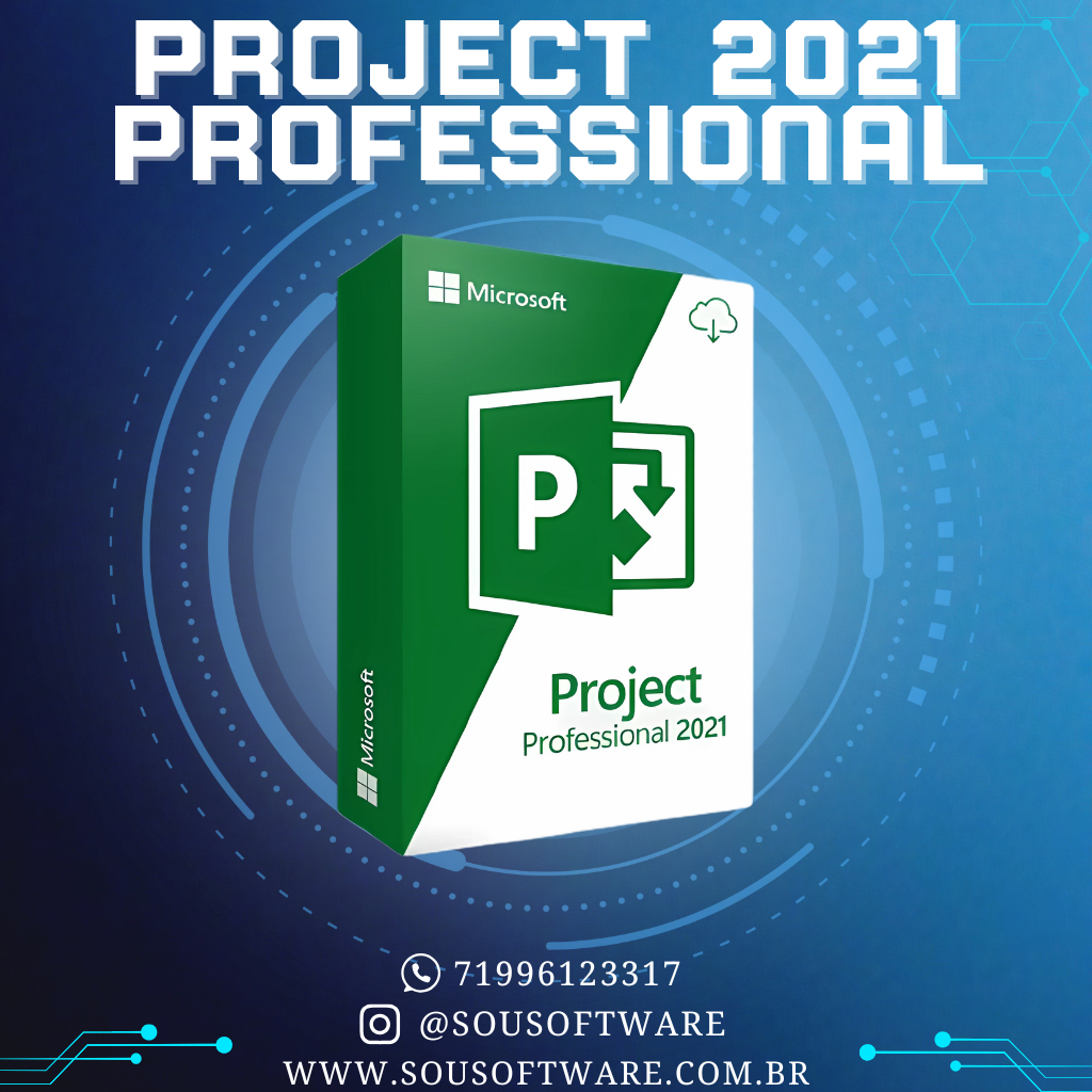 Project 2021 PROFESSIONAL - CHAVE 25 DIGITOS EXCLUSIVA