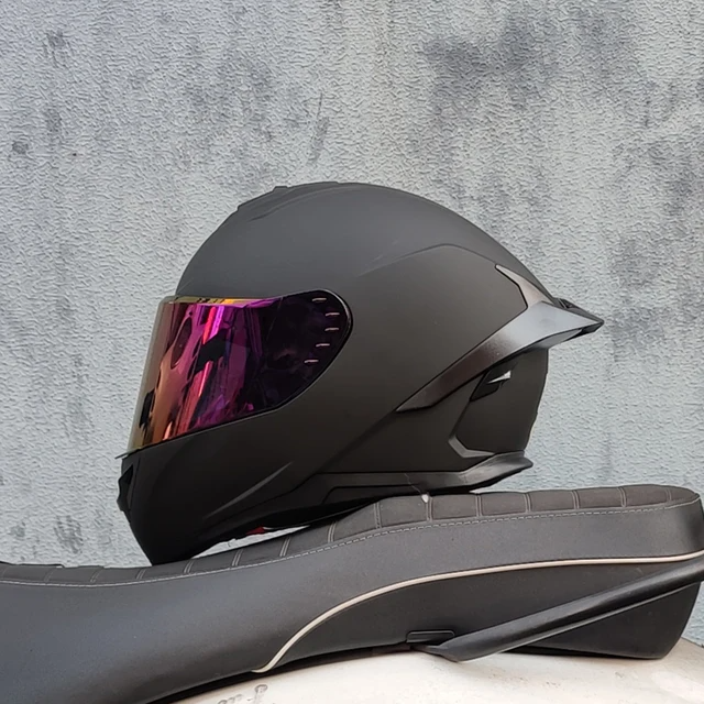 Capacete de Motocicleta ORZ Full Face - Modelo de Corrida e Downhill