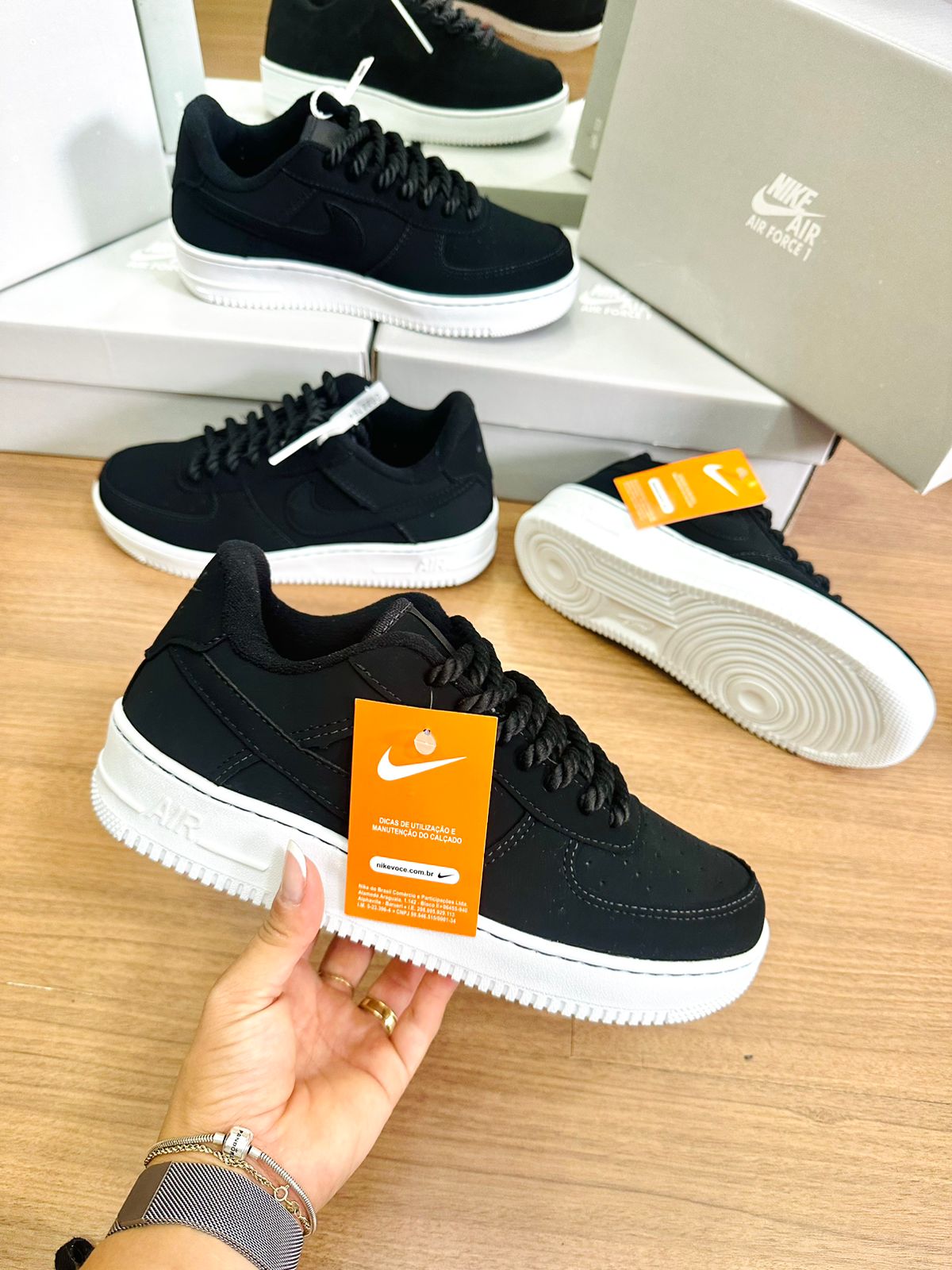 Nike Air Force F1 Preto