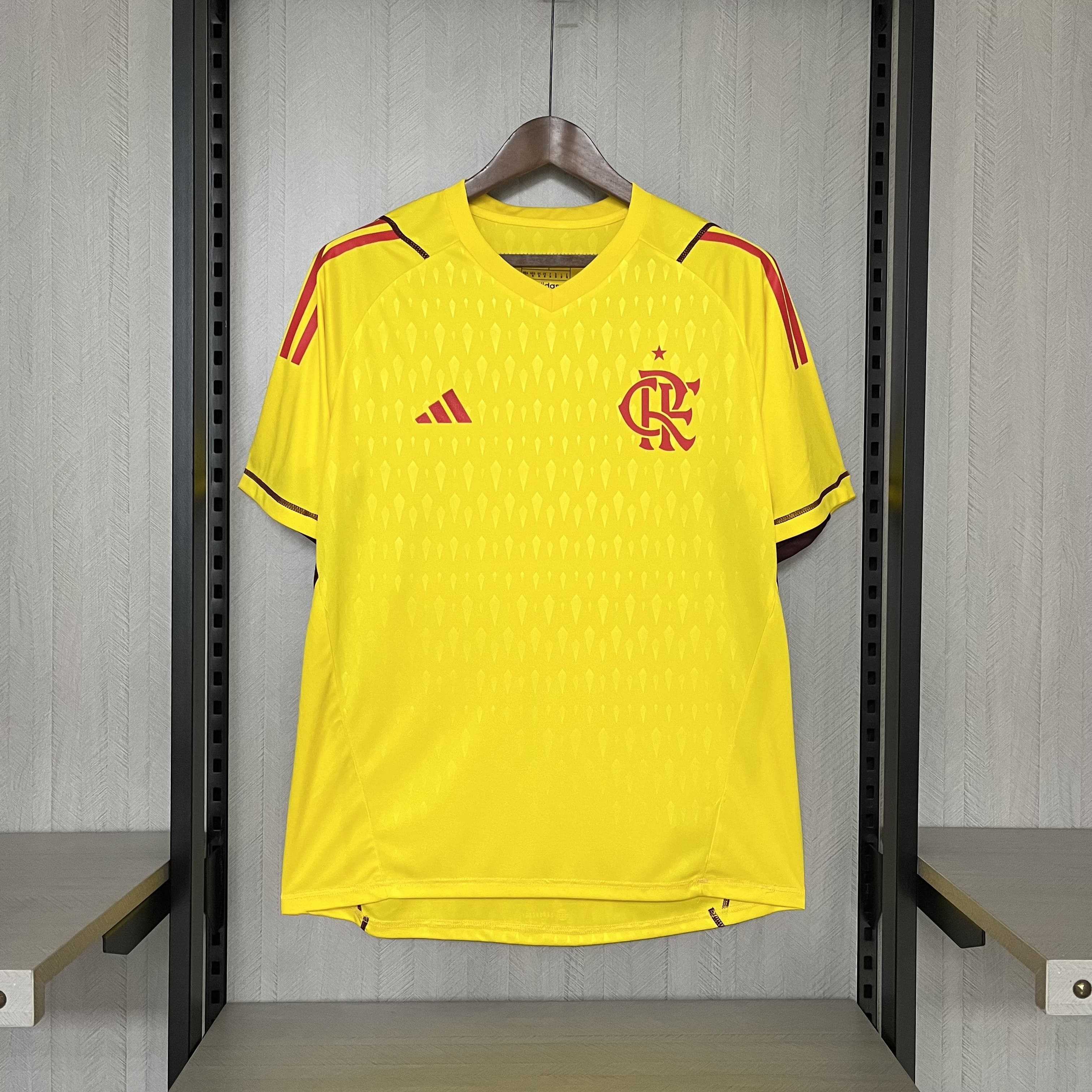 Camisa Flamengo Goleiro Amarela 2024