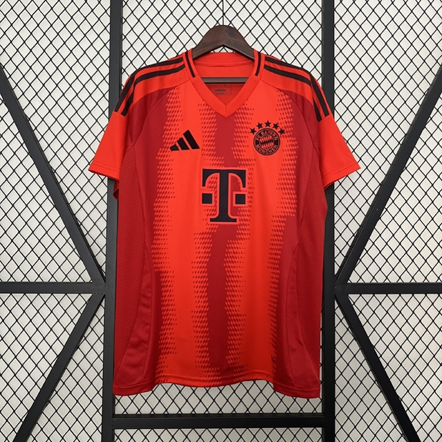Camisa Bayern Munique I 24/25 Torcedor Adidas Masculina - Vermelho