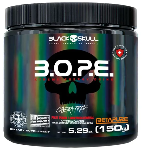 B.O.P.E 150g - Black Skull - Pote