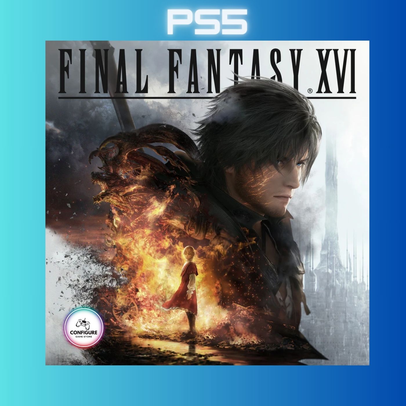 Final Fantasy XVI - Edição Padrão - PS5 - Mídia Digital