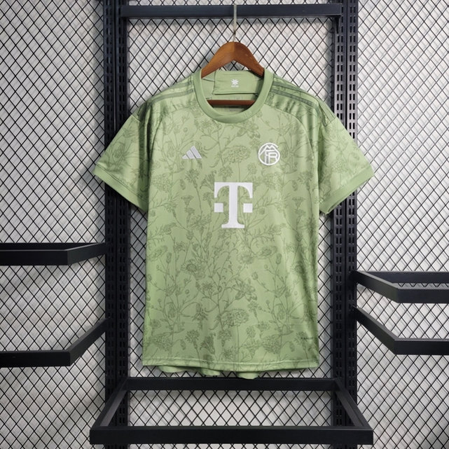 Camisa Bayern de Munique Edição Especial 23/24 - Torcedor Adidas Masculina - Verde
