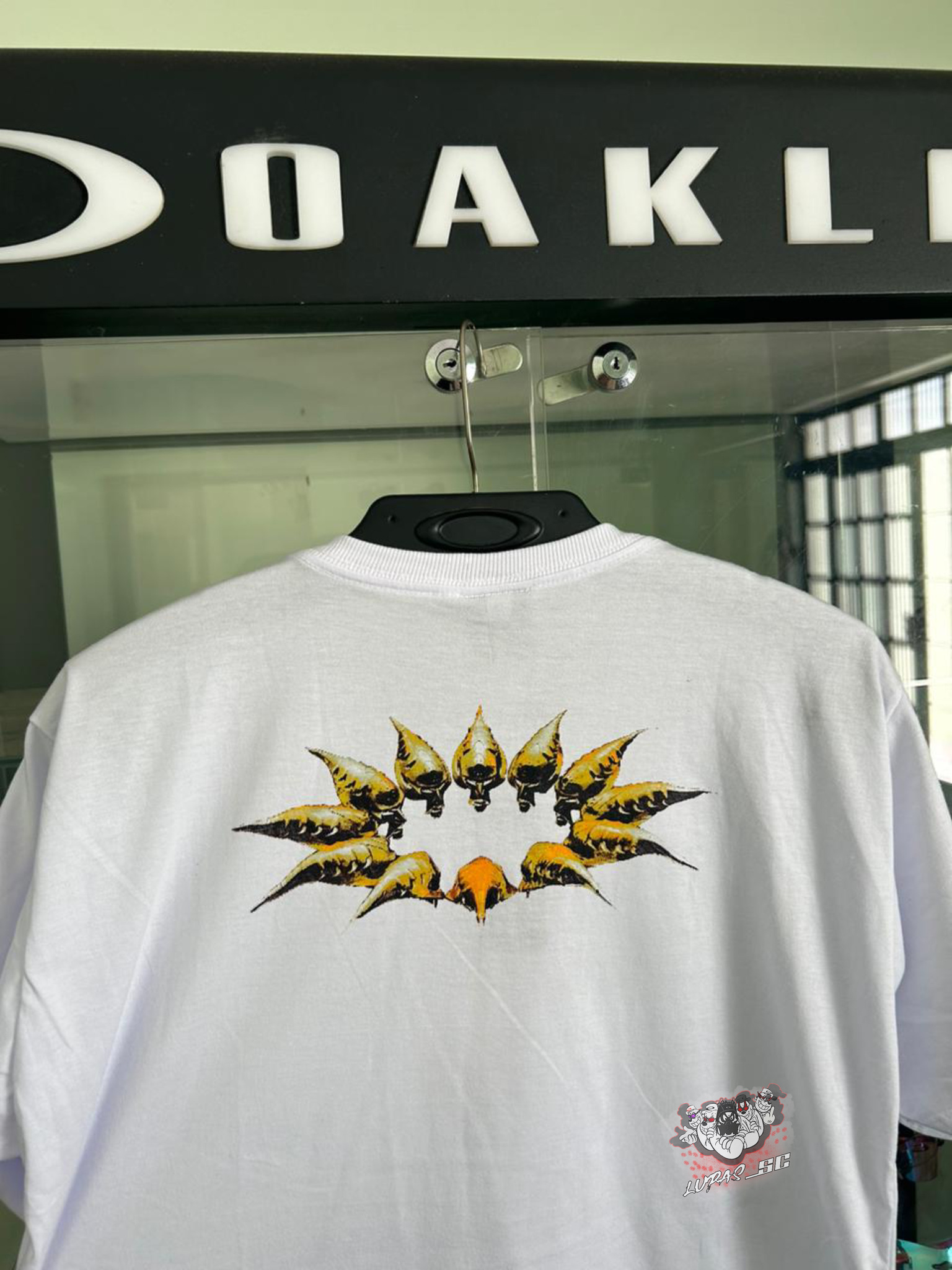 CAMISETA GLOBAL BOB PARASITY BRANCA OAK