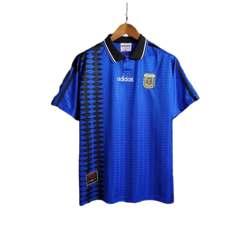 Camisa Retrô Argentina Especial 1994/95 Masculina Azul Marinho