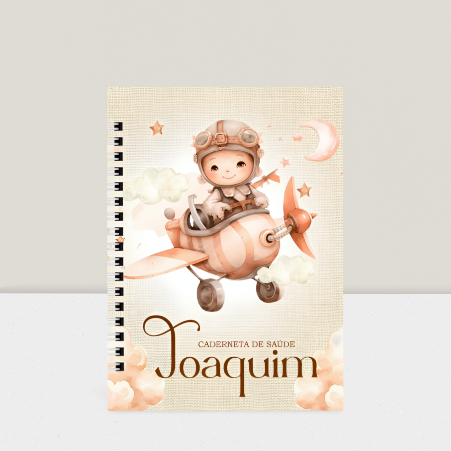 Caderneta de Vacinação - Menino Aviador