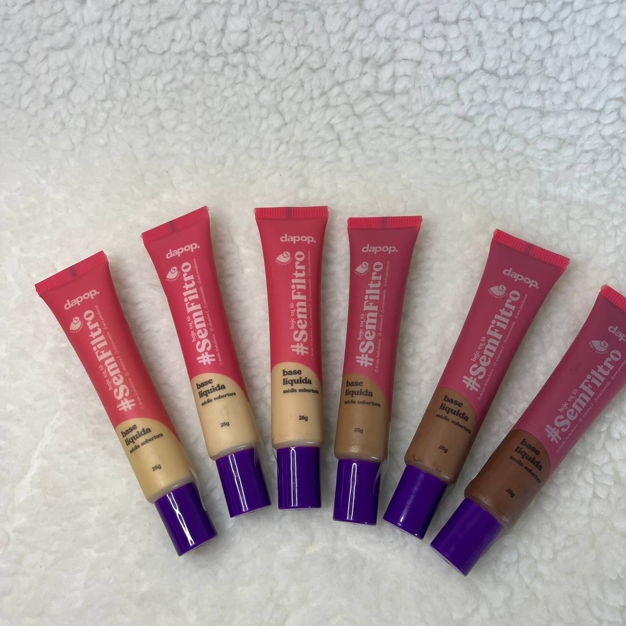 Base média cobertura #SemFiltro dapop