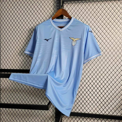 Camisa Lazio Azul Home 24/25 - Torcedor Masculina - Azul