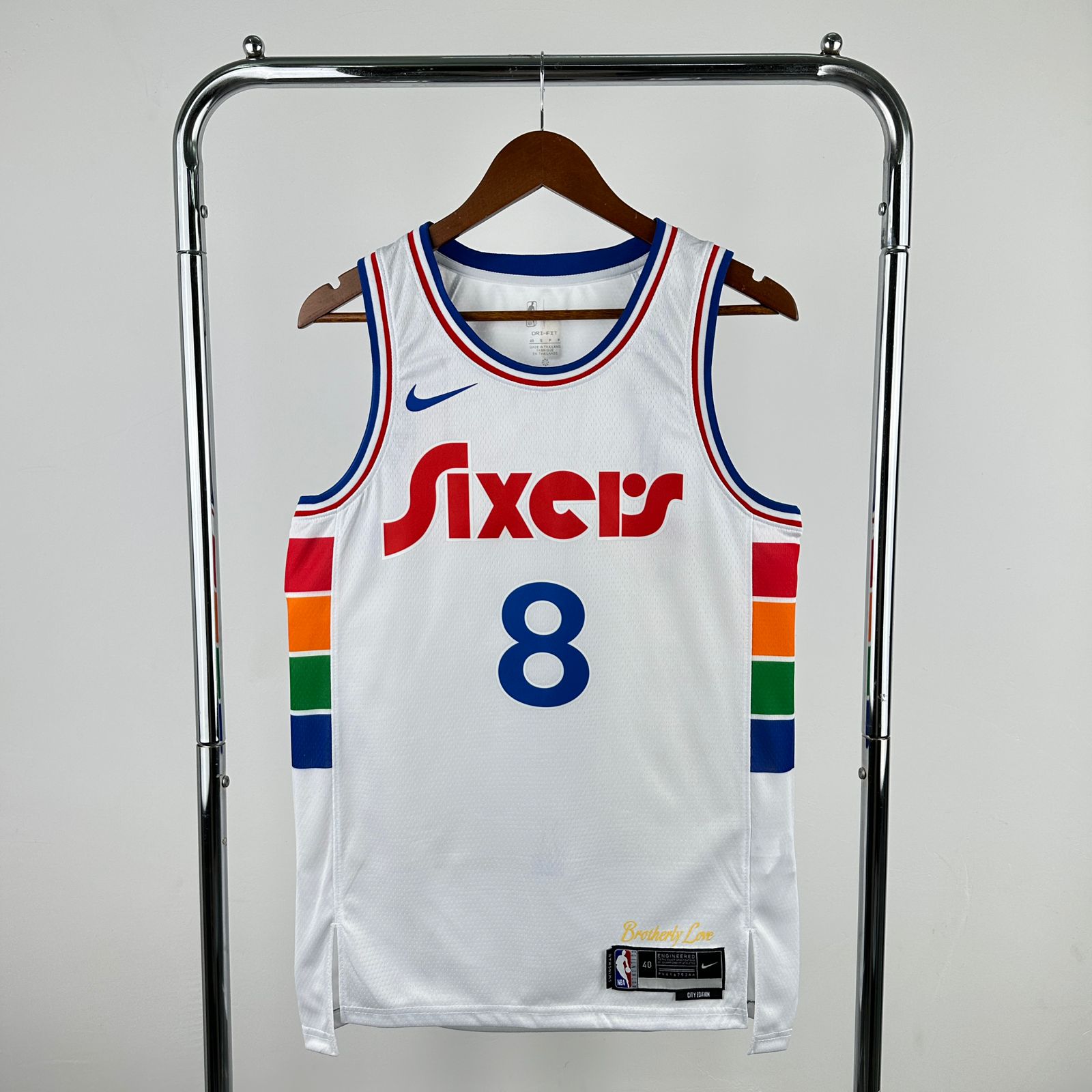 Regata Basquete NBA Philadelphia 76ers Sixers City Edition 2025 Nike