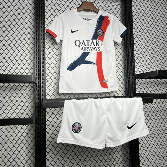 Kit Infantil PSG Nike 24/25 - Branco