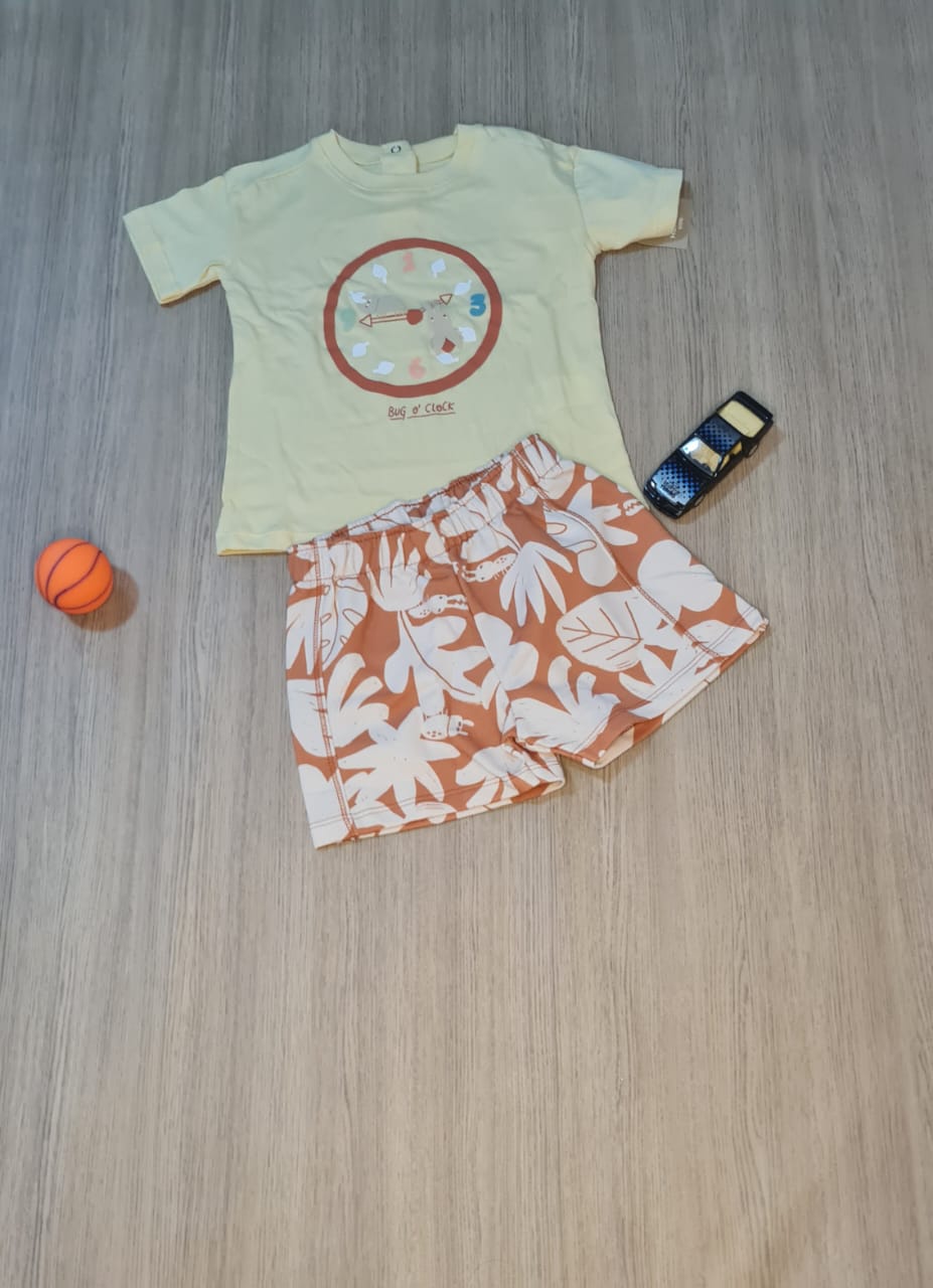 Conjunto Masculino Hering 5B661FEN Tamanho 03