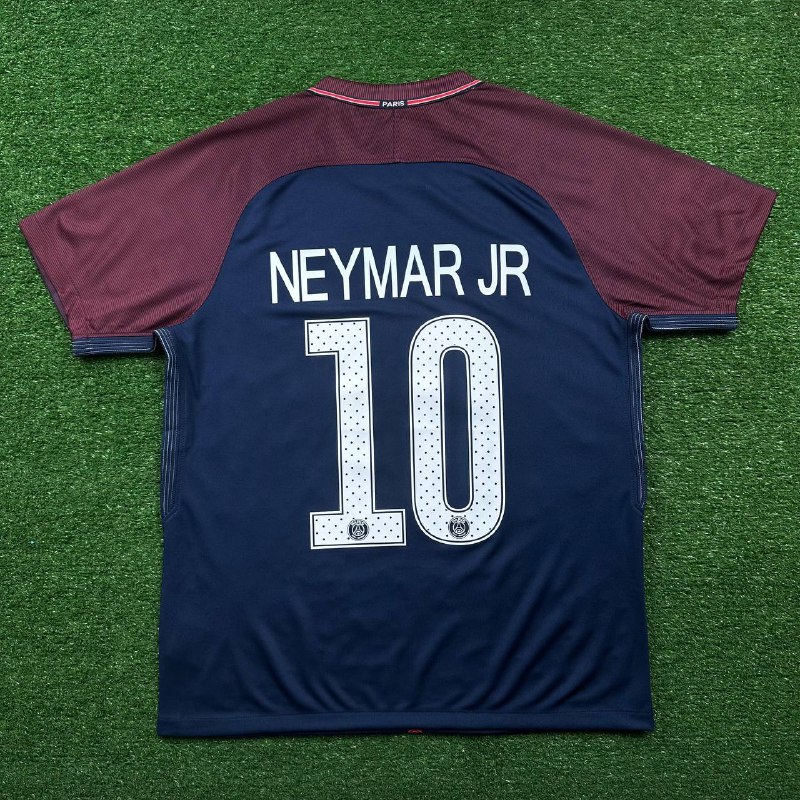 Camisa Retrô Paris Saint Germain PSG Home I NEYMAR 10- 17/18