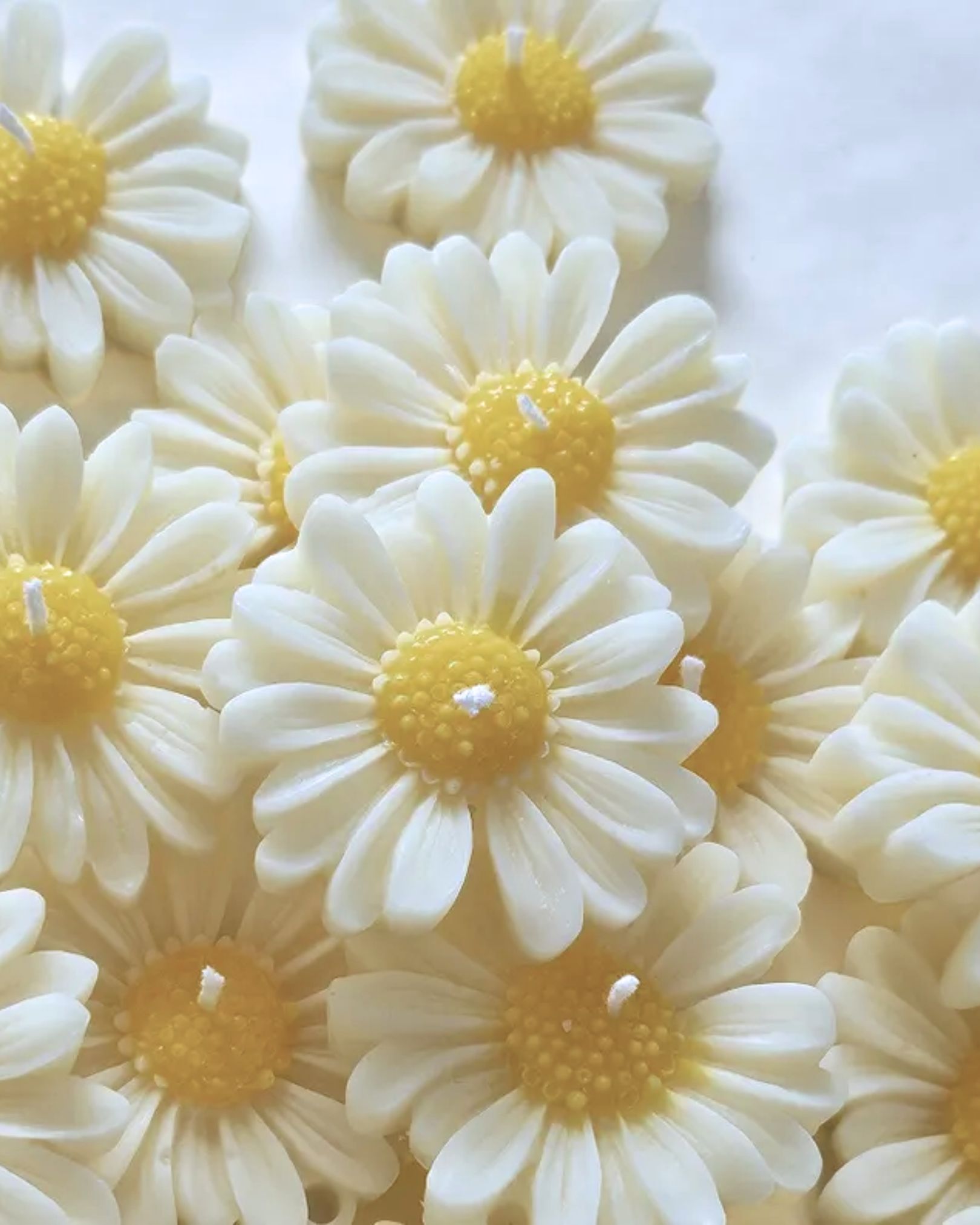 Vela Aromática Margarida- Lembrancinha maternidade, casamento, chá de fraldas, batizado