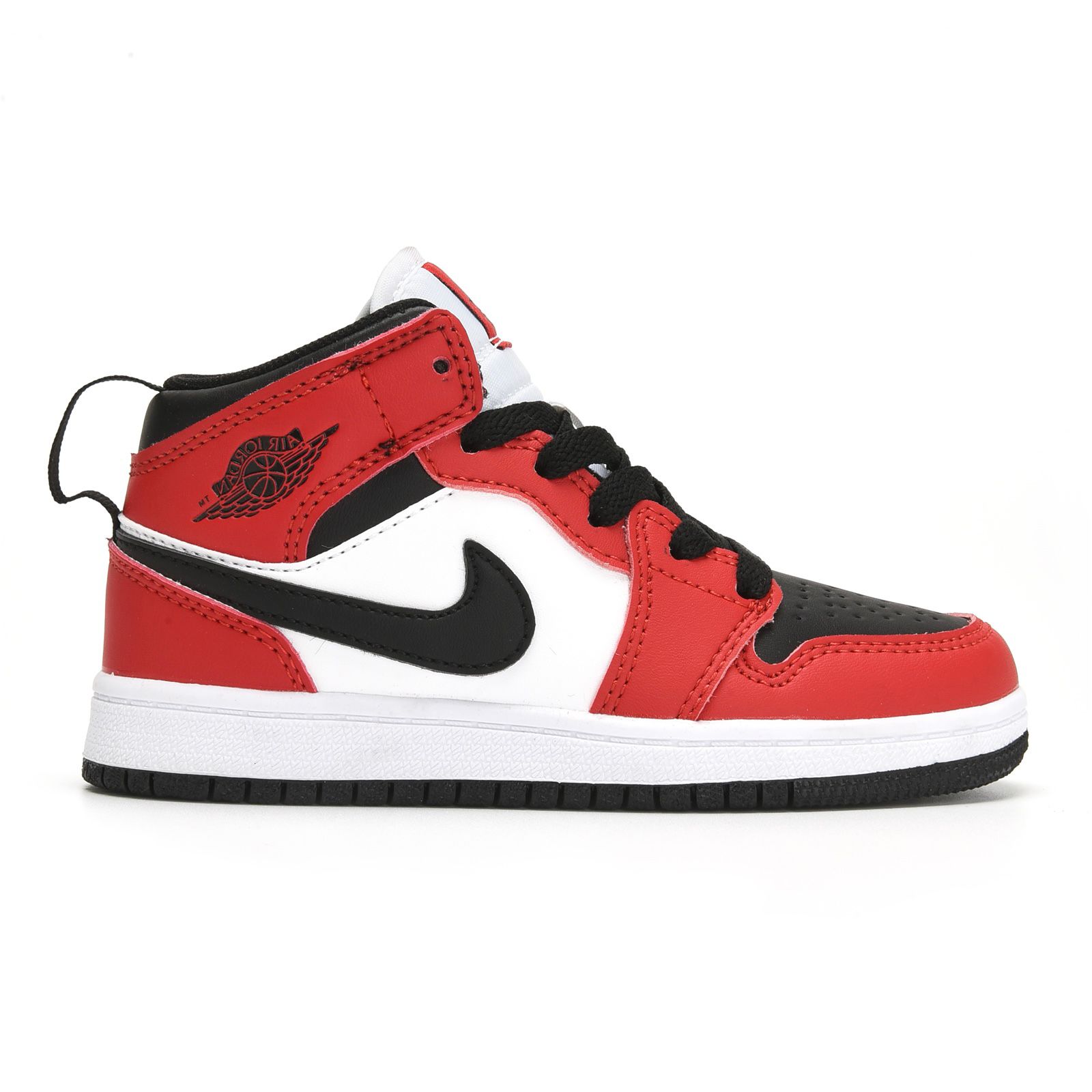 Air Jordan 1 MID "Chicago Black Toe" (INFANTIL)