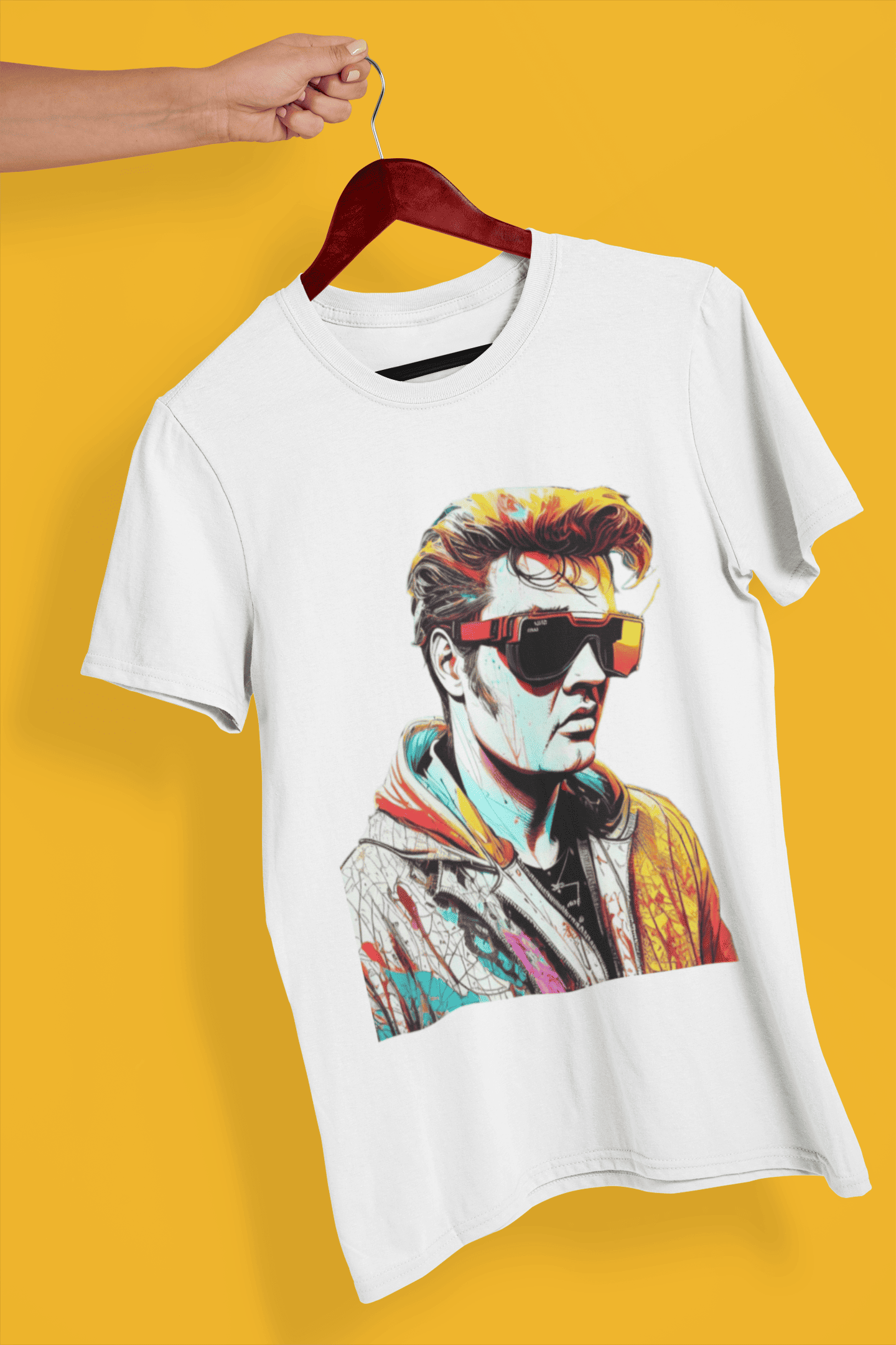 Camiseta Rei do Rock 2 (Estampa em DTF TÊXTIL)