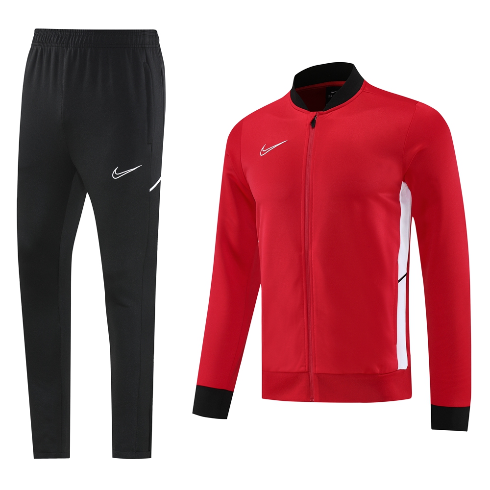 Conjunto Jaqueta Nike Dri-Fit 2025 - Vermelho/Preto