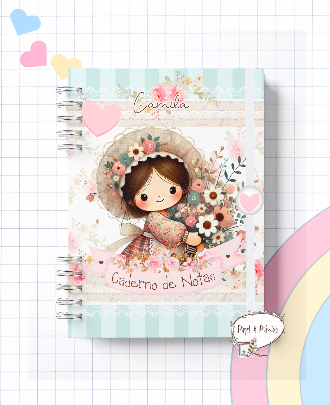 Caderno Coleção Meiguinhas - Capa 1