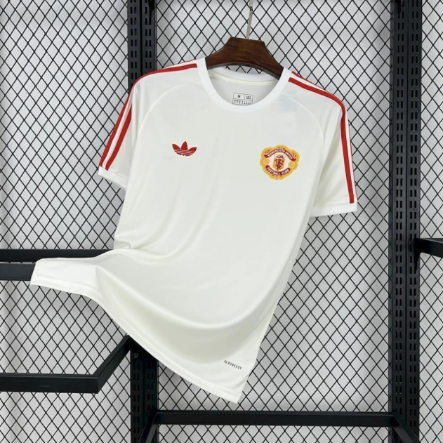 Camisa Manchester United Especial 24/25 Torcedor Masculina - Branca