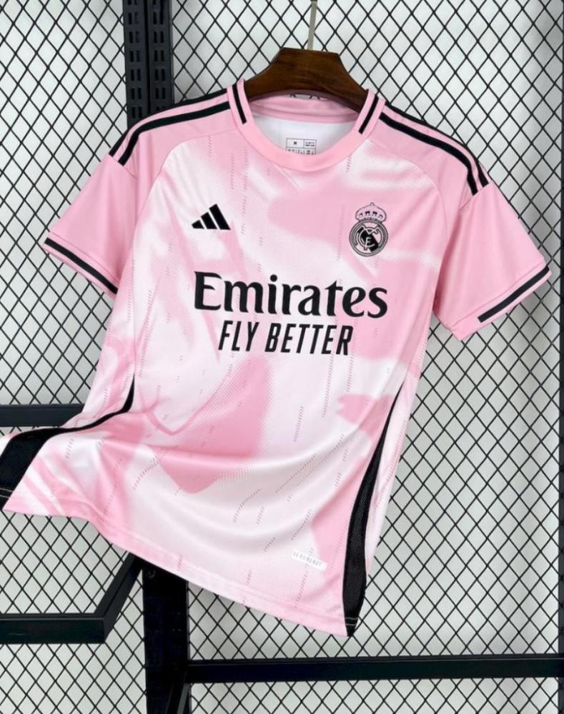 Camisa Real Madrid Especial 24/25 Torcedor Masculina - ROSA