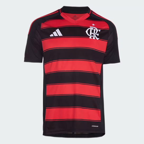 Camisa Flamengo 2025 - Preta e Vermelha