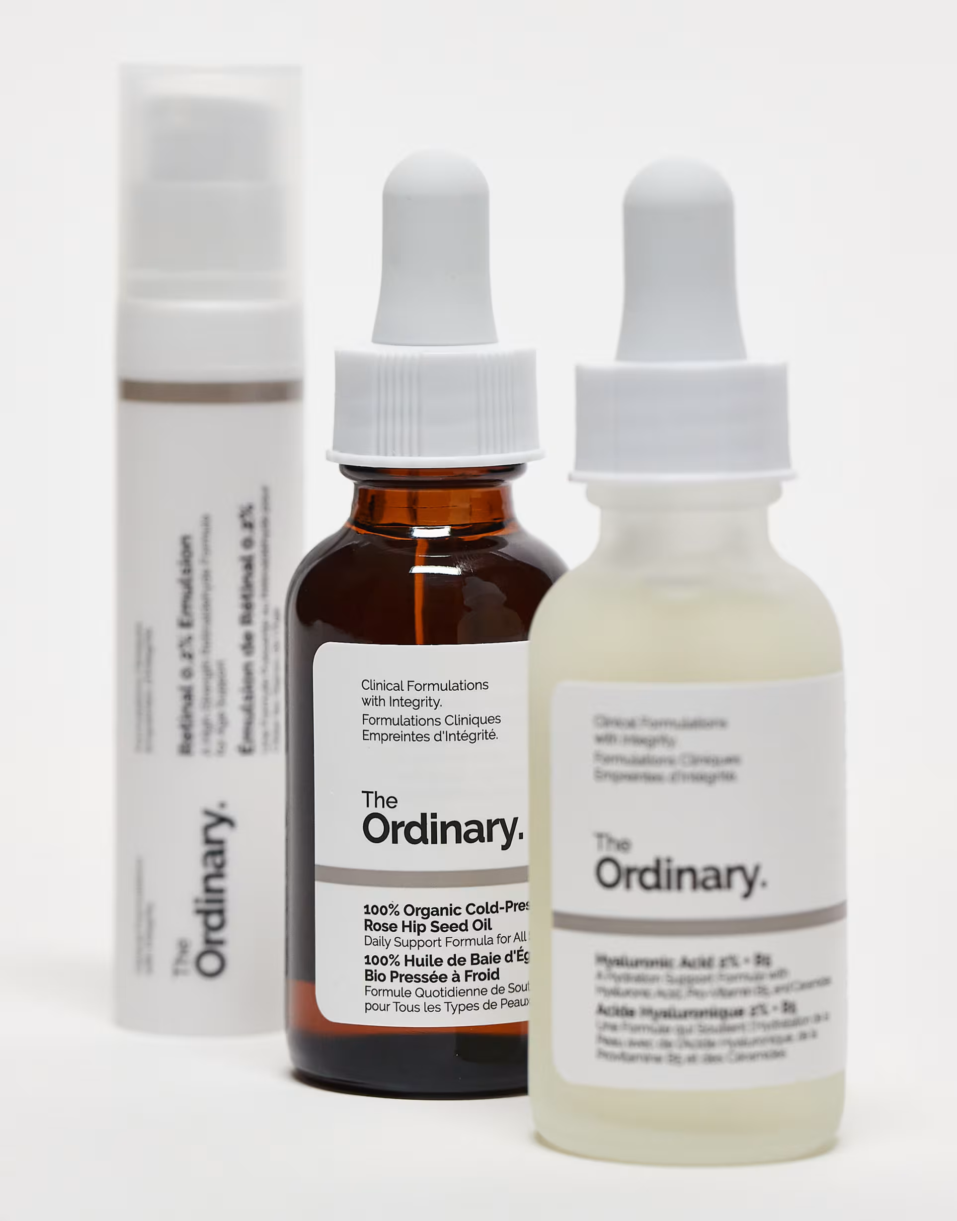 The Ordinary The Nightly Set - Kit Noturno Facial - Beleza Jovem