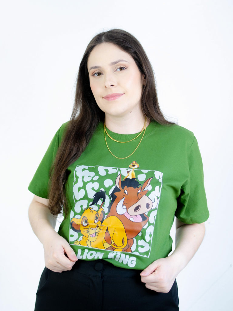 T-shirt Tradicional Rei Leão