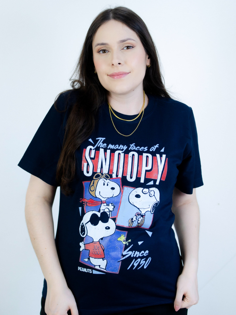 T-shirt Tradicional Snoopy