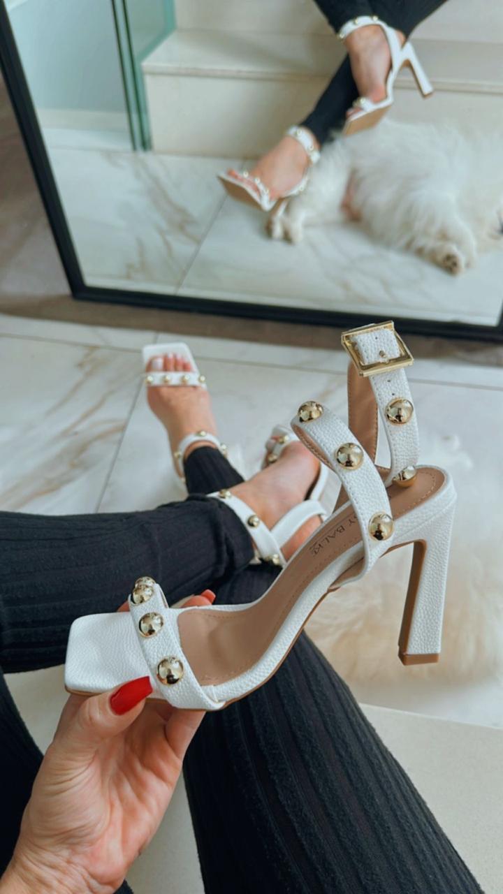 Sandália Jheni Branca