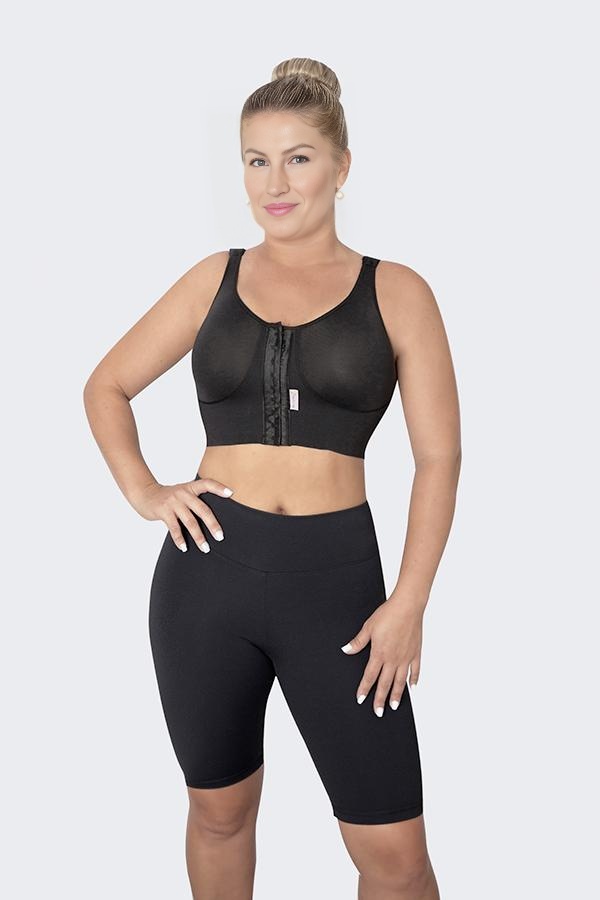 Bermuda compressiva cós médio