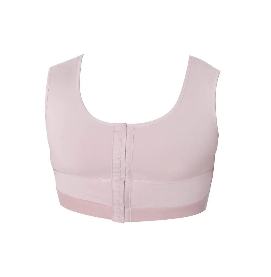 Colete regata curto masculino compressivo com abertura frontal