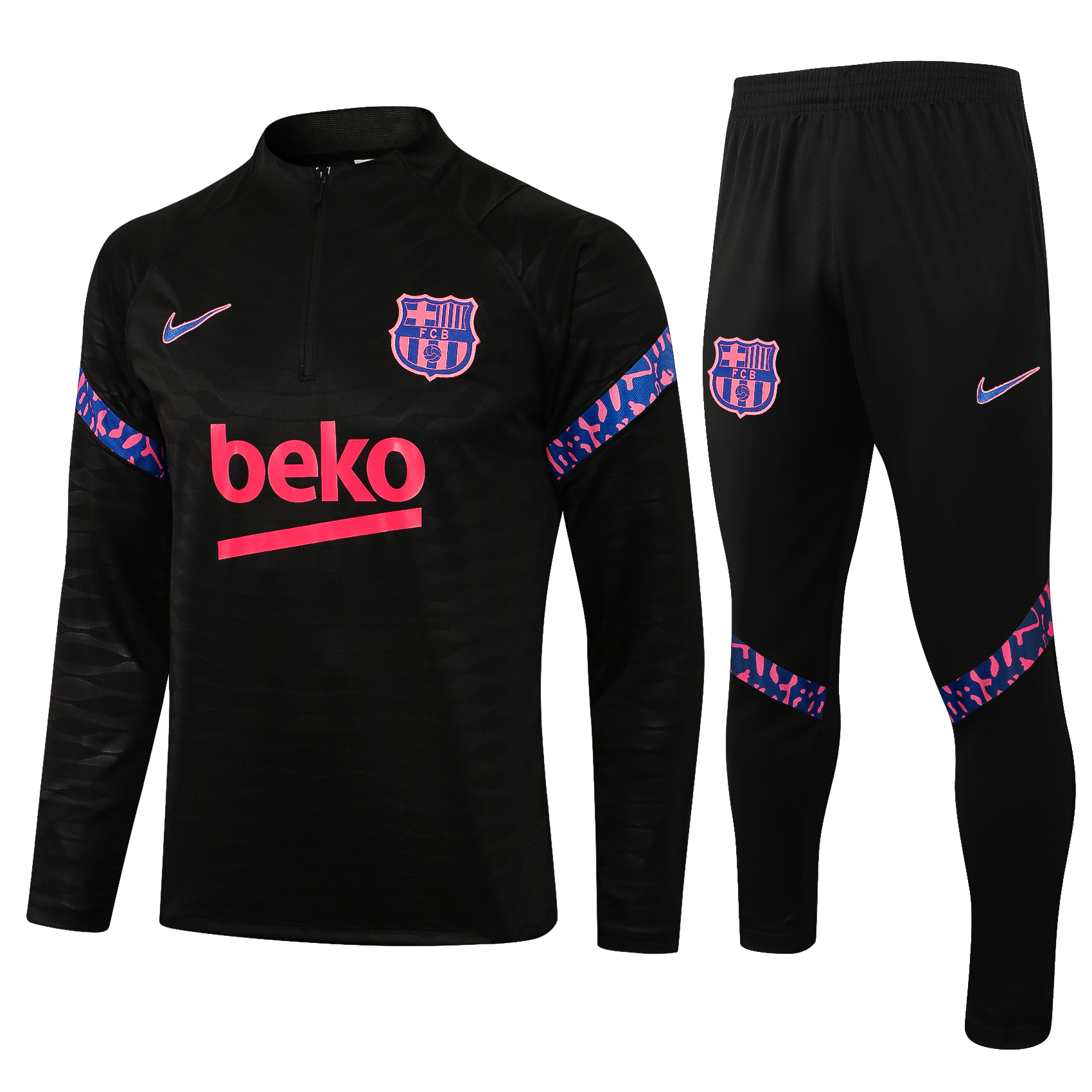 Conjunto Training Barcelona 21/22 - Preto
