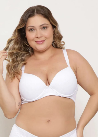 Sutiã Premium Com Bojo Branca