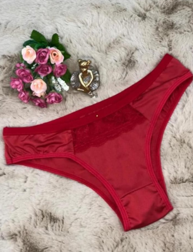 Calcinha Básica Vermelha
