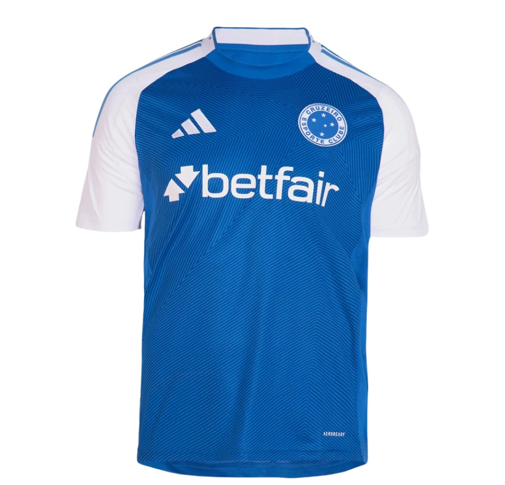 Camisa Cruzeiro 25/26 - Torcedor Masculino + Betfair