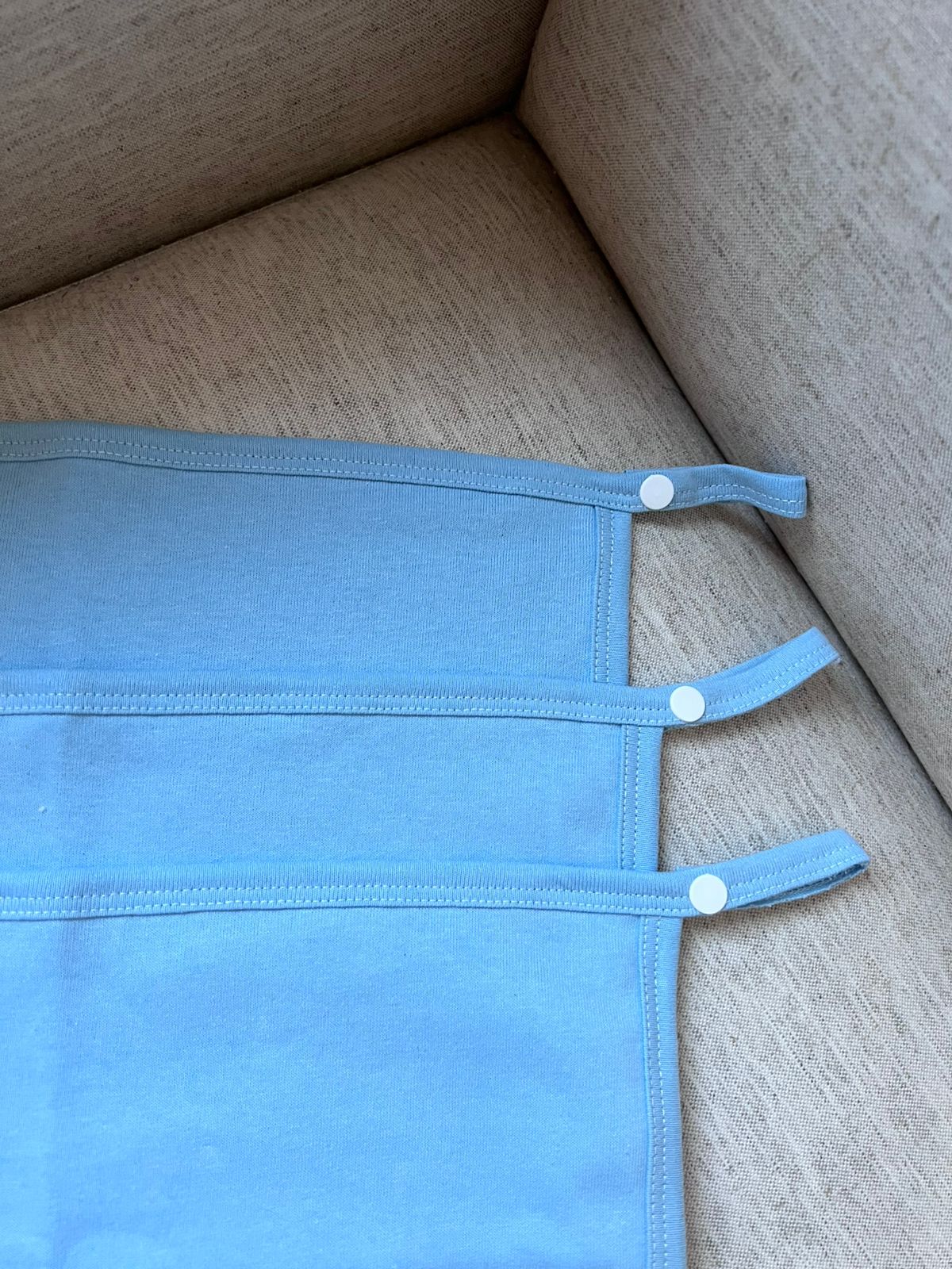 Trio Fraldinhas Ternura - 100% Algodão