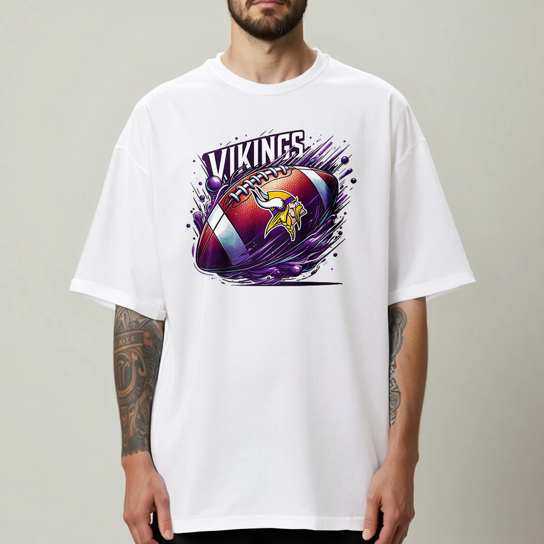 Camiseta Minnesota Vikings - NFL Ball