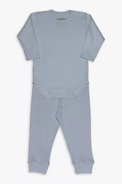 CONJUNTO DE BODY CANELADO DEDEKA