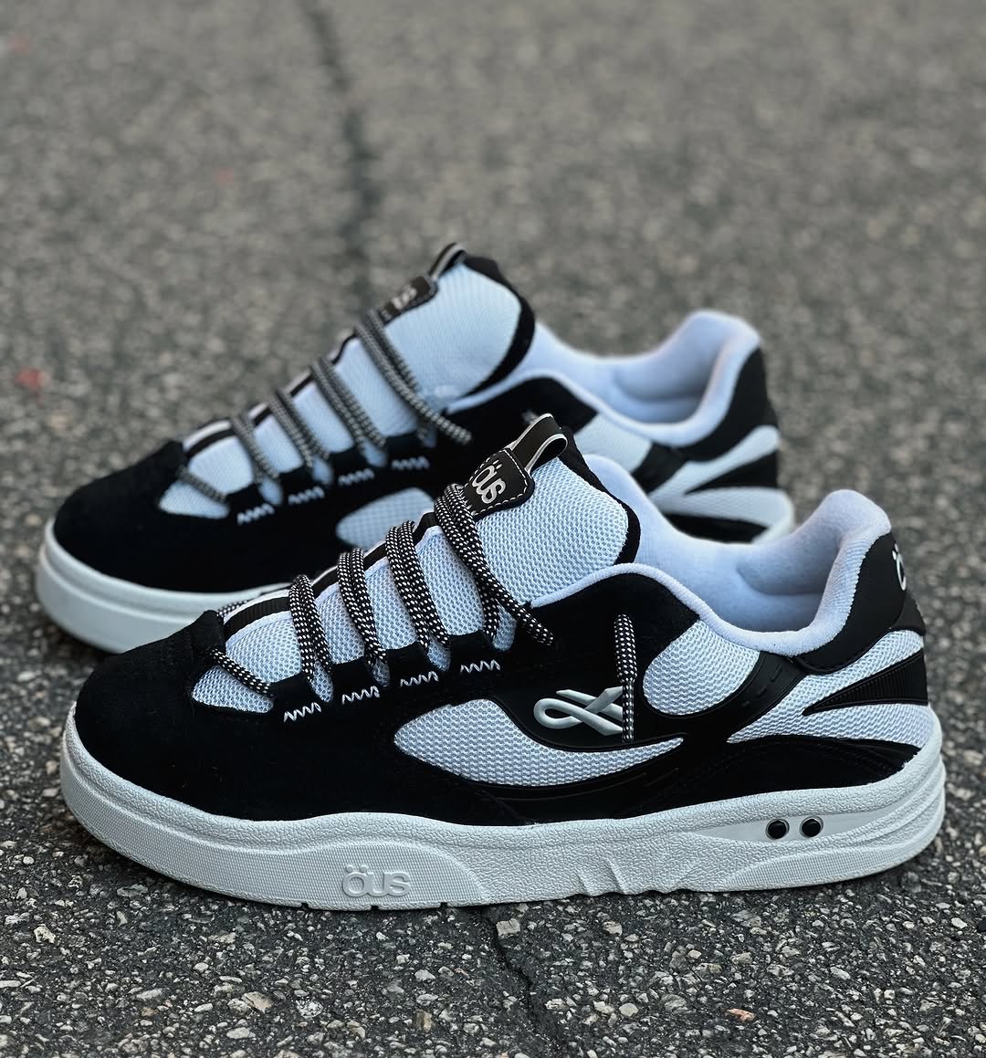 Tênis oüs x GTX fluente - Black & White