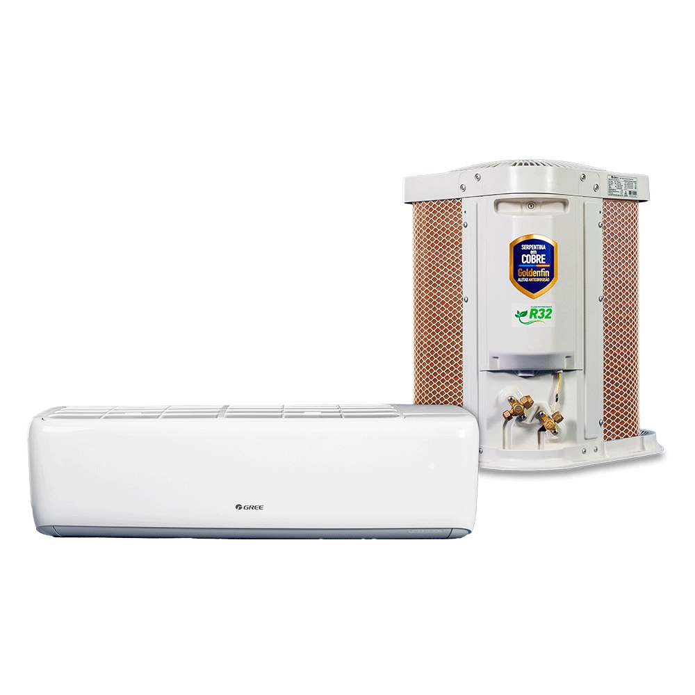 Ar Condicionado Split Hi-Wall Gree G-TOP Auto Inverter 12.000 BTUs, Frio, Wi-Fi , GWC12ATC-D6DNA1A, Branco 220V