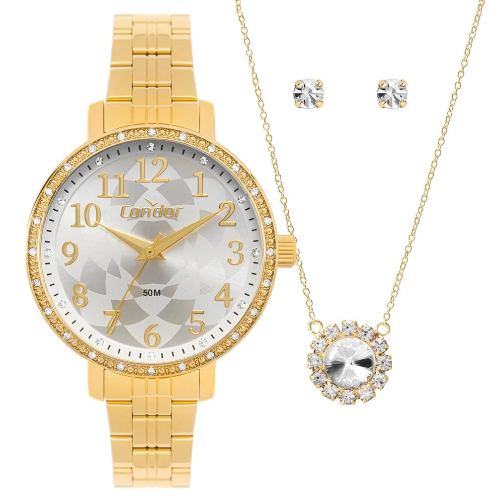 Kit Condor Feminino Elegante Dourado - CO2035NCQ/K4X