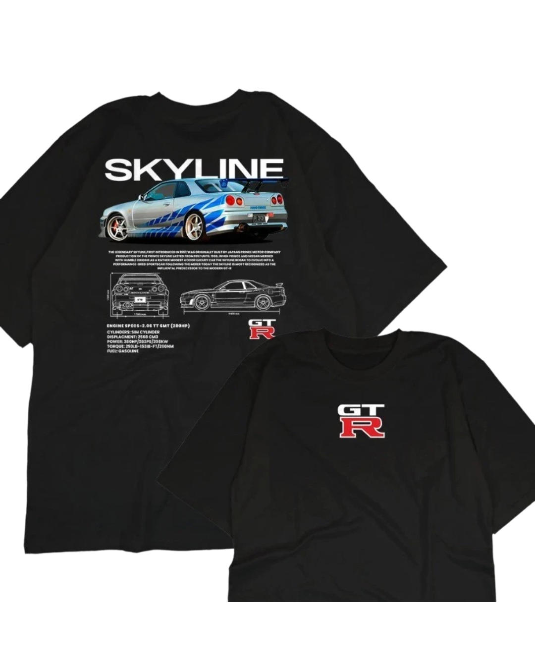 Camiseta Skyline GTR