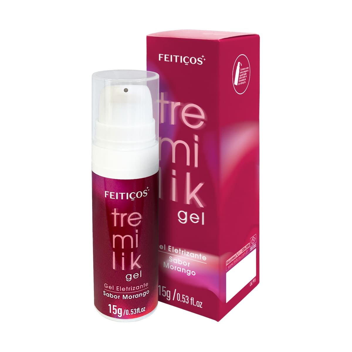 Tremilik Gel Vibrador Líquido Beijável 15g Feitiços