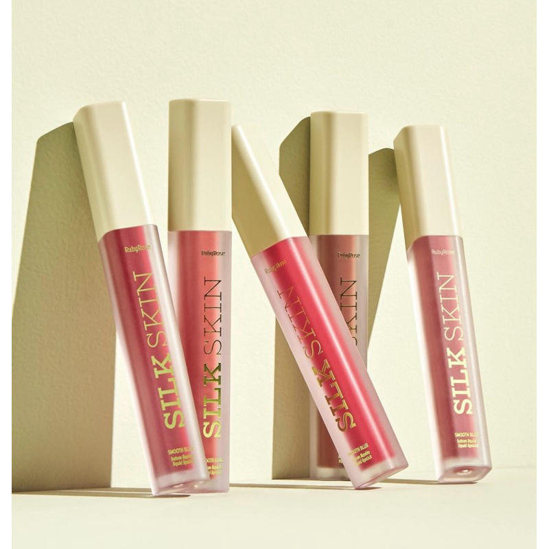 Batom Smooth Blur - Slik Skin Ruby Rose