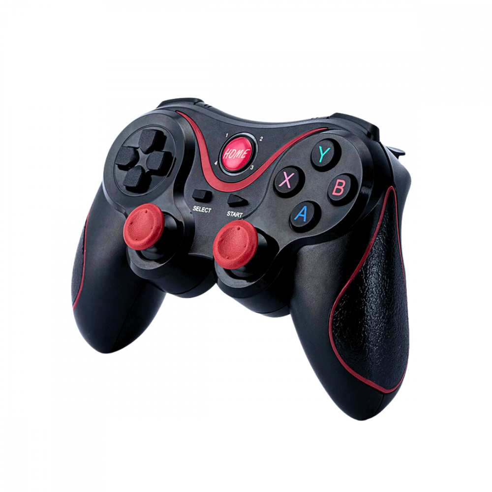 Controle Gamer Sem Fio com Suporte Celular Joystick Manete Bluetooth 2.4G Ovleng SN-X3