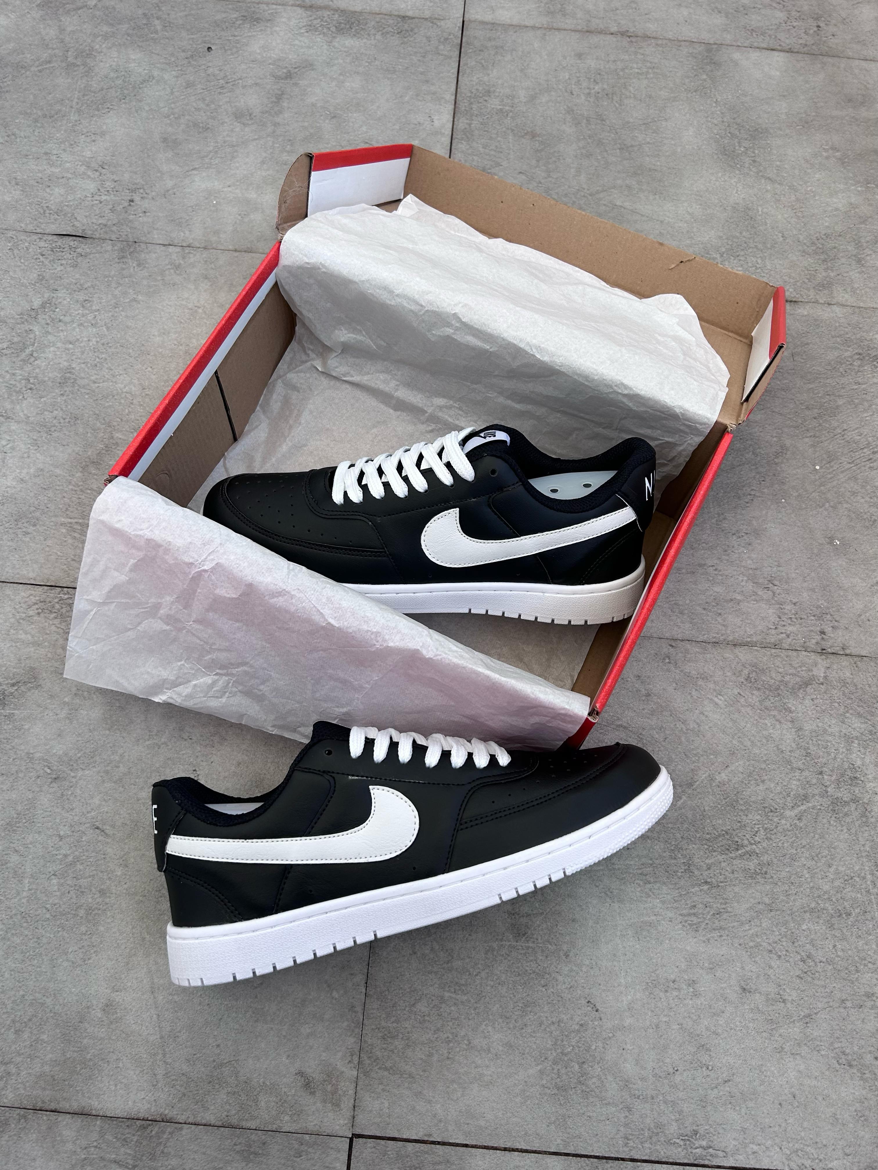 Nike Air Force Court Vision Low Preto